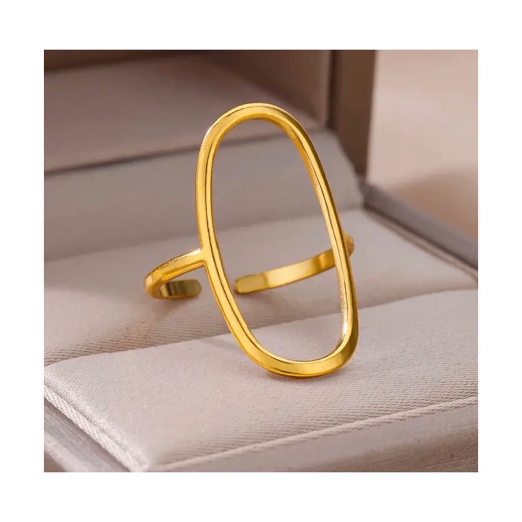 Stainless Steel Cuff Ring